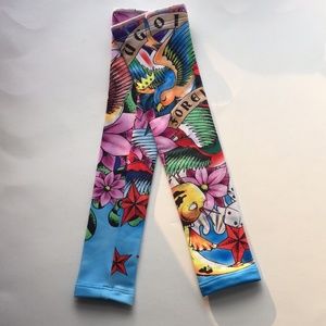 Sugoi Ink Sleeves / Arm Warmers / Tattoo Print